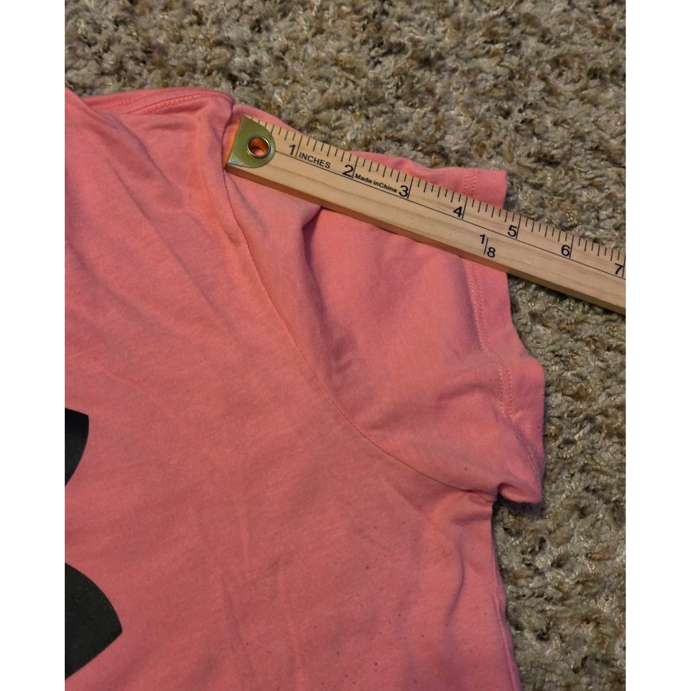 Under Armour The Classic Tee Short Sleeve T-Shirt Women's Size Medium Pink - Picture 6 of 6